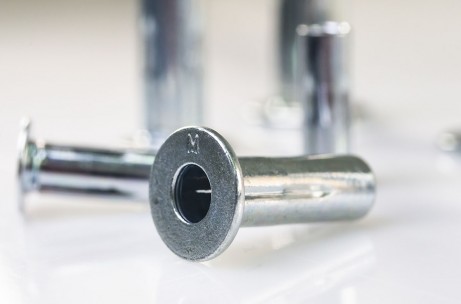 Crown Screw Fasteners for Plastics Slotted Shank Rivets