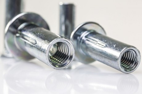 Crown Screw Fasteners for Plastics Slotted Shank Rivets