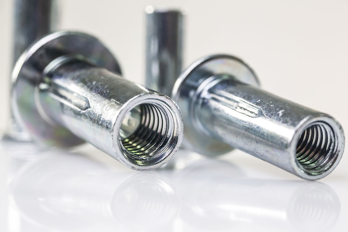 Crown Screw Fasteners Slotted Shank Rivets